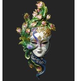 Colección Mascarade, máscara veneciana IL PAVONE - Colour