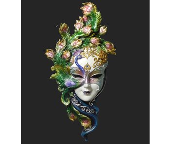 Venetian Mask IL PAVONE - Colour