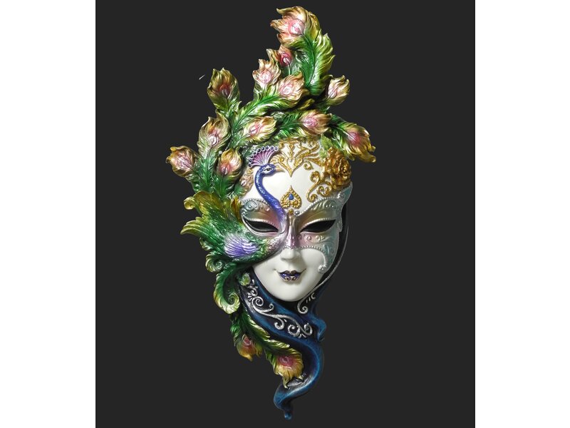 Mascarade-Sammlung, venezianische Maske IL PAVONE - Colour