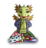 Toms Drag Estatuilla de dragón en postura de yoga  "Dragana"