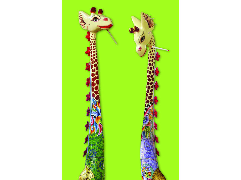 Toms Drag Giraffe Roxette,  Kopf unten,  296 cm - Ltd. Edition