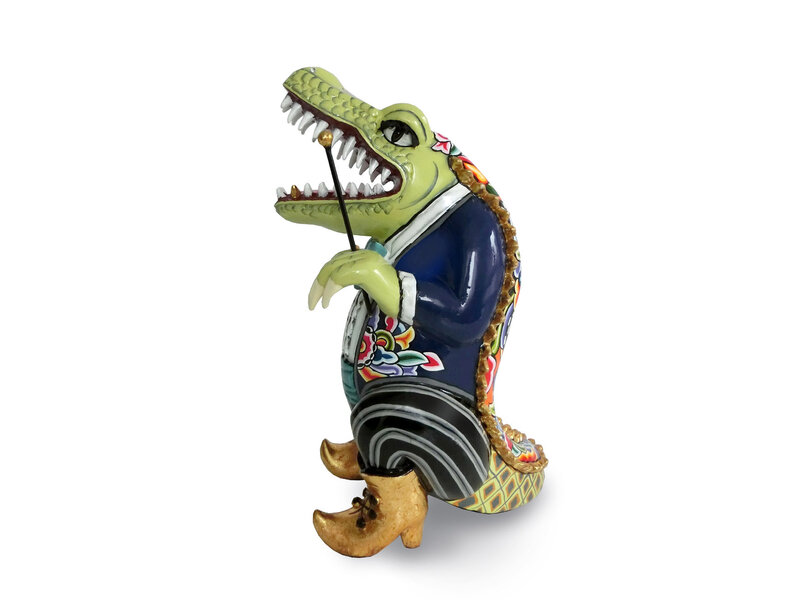 Toms Drag Alligator  of krokodil  dirigent Little Leonard B(ernstein)