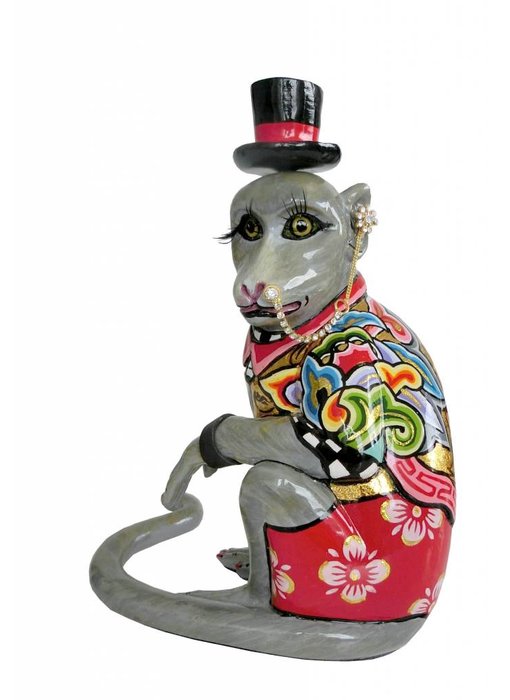 Toms Drag Monkey figurine Mr. Nilsson, sitting - S