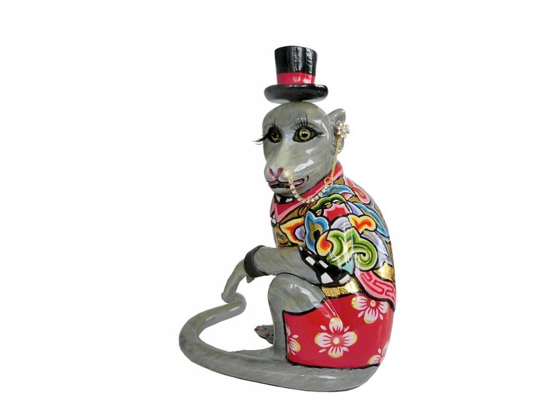 Toms Drag Monkey figurine Mr. Nilsson, sitting - S