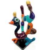 Jacky Art Pop-Art Skulptur Vogel Bob von Jacky Zegers