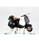 Clayre & Eef Scooter brown-black antique, metal