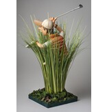 Forchino Golf player in bushes - humorous figurine
