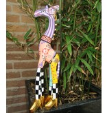 Toms Drag Gekleurd giraffenbeeld  Gloria