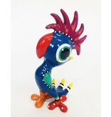 Jacky Art Colorful pop art sculpture parrot Pex