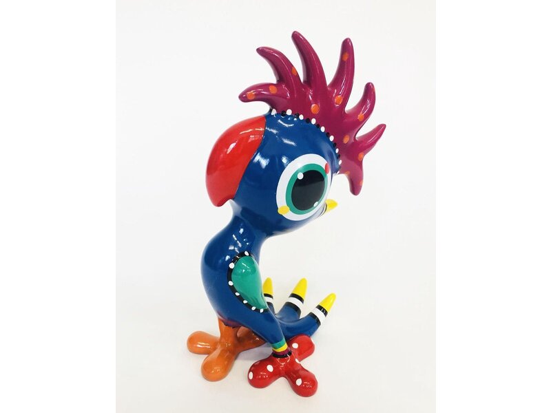 Jacky Art Colorful pop art sculpture parrot Pex