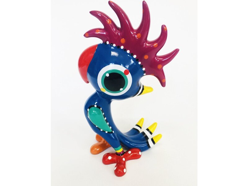 Jacky Art Colorful pop art sculpture parrot Pex
