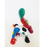Jacky Art Koe Bea, kleurig ontwerp van Jacky Zeegers