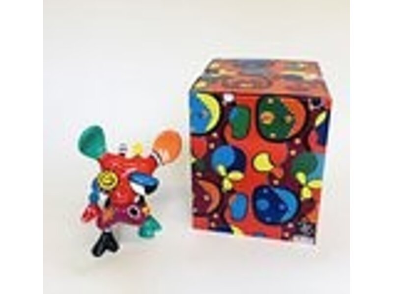 Jacky Art Koe Bea, kleurig ontwerp van Jacky Zeegers