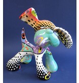 Jacky Art Funny dog figurine with patterns by Jacky Zegers