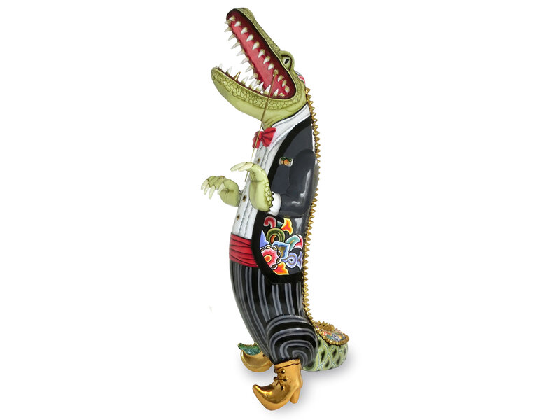 Toms Drag Grote staande alligator 105 cm lang