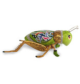Toms Drag Kricket-Skulptur grün/gold