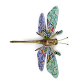 Toms Drag Dragonfly Belle auf grünen Stiefeln