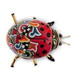 Toms Drag Ladybug with brass legs