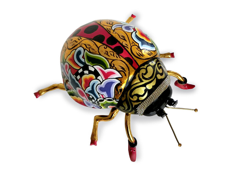 Toms Drag Ladybug with brass legs