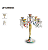 Toms Drag Candelabro de mesa de cristal para 5 velas - 3 tamaños Toms Drag Candelabro de mesa de cristal para 5 velas - 3 tamaños