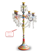 Toms Drag Candelabro de mesa de cristal para 5 velas - 3 tamaños Toms Drag Candelabro de mesa de cristal para 5 velas - 3 tamaños