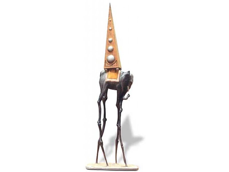 Salvador Dali Olifant "La tentation de St.Antoine"  XL - 47 cm