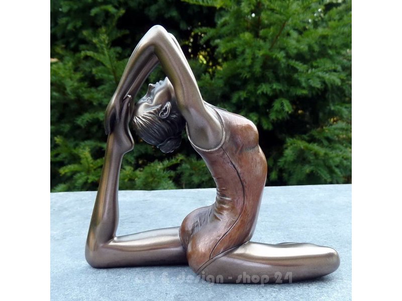 BodyTalk Yoga figurine Eka Pada Rajakapotasana