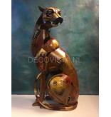 Serengeti Hunter, brown metal panther