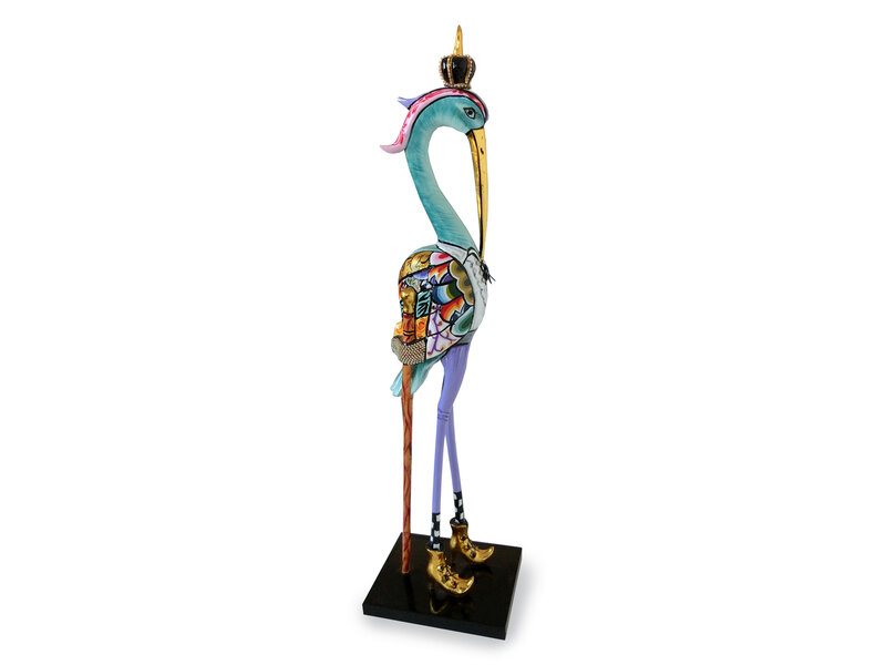 Toms Drag Heron “Mr Ron” M – colourful decorative figure