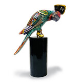 Toms Drag Pirate Parrot “Capt. Jack S.” S – decorative art sculpture