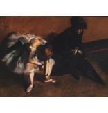Mouseion l'attente, danseres, ballerina van Edgar Degas