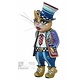 Cat figurine Paul  - L