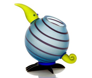 Borowski Kiwi vaas blauw