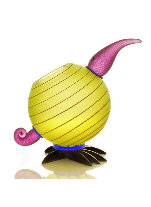 Borowski Kiwi Vase zitro/lime green