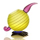 Kiwi florero zitro/lime green