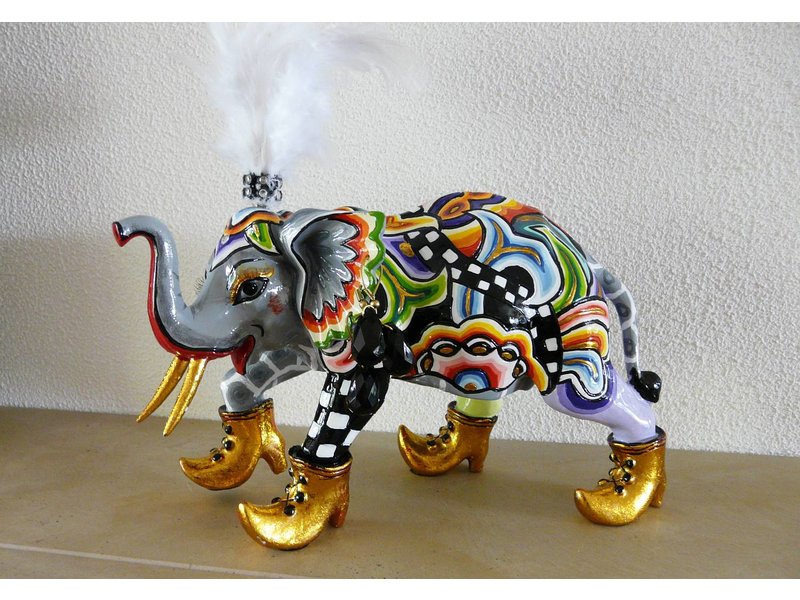 Toms Drag Olifant Hannibal olifantenbeeldje - L