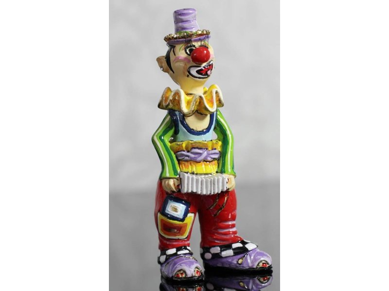 Toms Drag Clown Udino - miniatuur clownsbeeldje