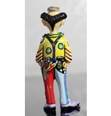 Toms Drag Clownsbeeldje  Moretti -  miniatuur