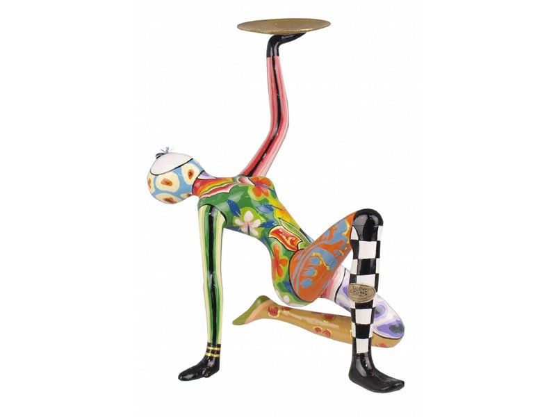 Toms Drag Acrobat figurine balancing with bowl