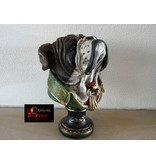 Dog bust Boxer - 19 cm