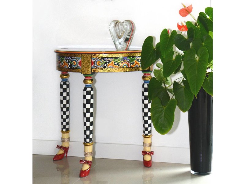 Toms Drag Half-round side table-Versailles