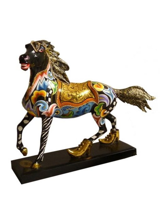 Toms Drag Horse sculpture Black Beauty - M