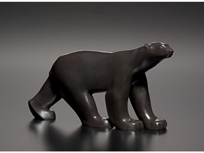Pompon Polar Bear - bronze - Pompon