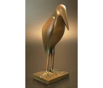Pompon Mariboe - Marabout, vogel sculptuur of  vogelbeeld