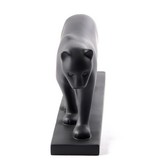 Pompon Figurine stylized "Black Panther"