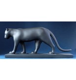 Pompon Figurine stylized "Black Panther"