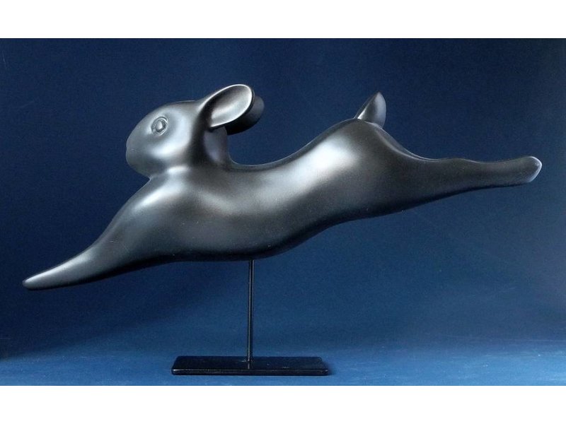 Pompon Lapin courant - running rabbit by Francois Pompon