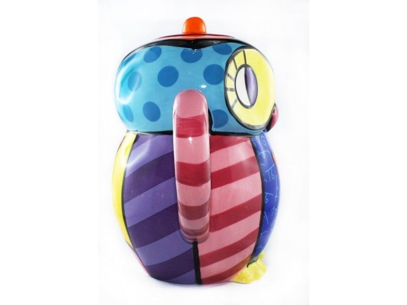 Britto Teapot Owl - Romero Britto