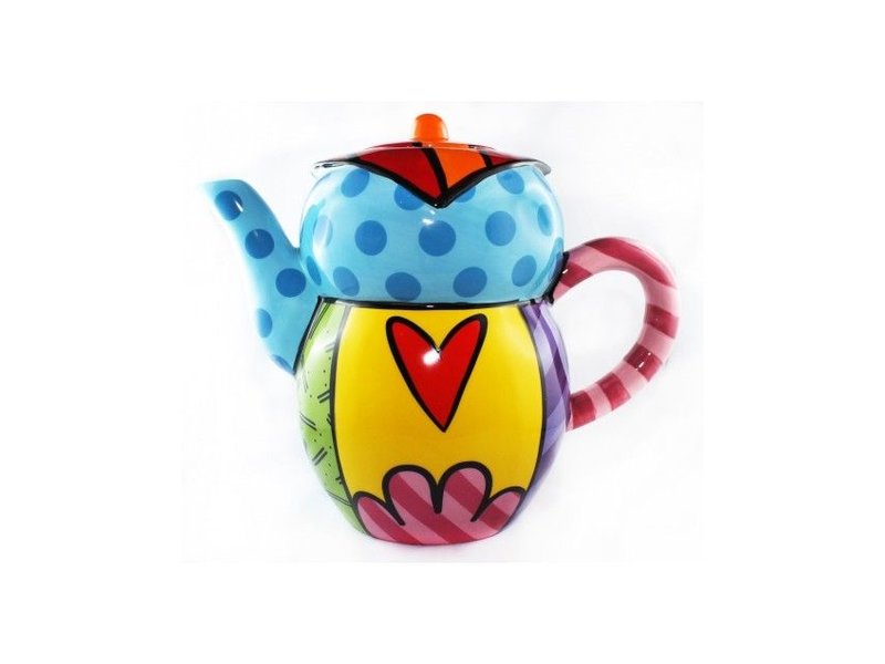 Britto Teapot Owl - Romero Britto