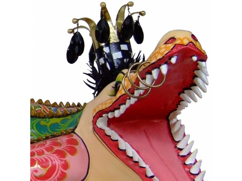 Toms Drag Escultura de caimán, cocodrilo  Francesco - XL